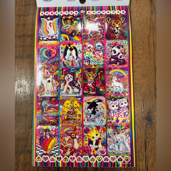 Lisa Frank Sticker Book Bundle, 600 Stickers & 5 Sheets Per Book, 5 Books - Picture 6 of 8